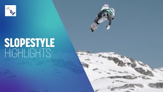 Anna Gasser AUT  Winner  Womens Slopestyle Highlights  Silvaplana  FIS Snowboard [upl. by Ennirak]