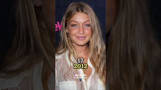 Evolution of A Beauty Chameleon✨ gigihadid fashionmodel shorts [upl. by Eiddal]