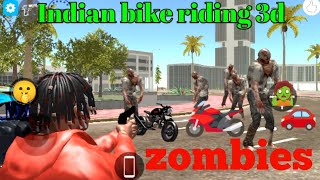 zombie City indian bike riding 3d gaming [upl. by Euqinobe]