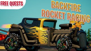 Backfire Rocket Racing  Free Quests [upl. by Noivad]