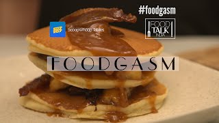 FOODGASM  Pancakes with Bacon and Bananas [upl. by Akers]