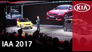 KIA en el Salón de Frankfurt 2017  KIA MOTORS MÉXICO [upl. by Ylicic]