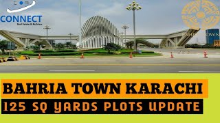 BAHRIA TOWN KARACHI 125 SQ YARDS CURRENT UPDATE 08012024 [upl. by Elorac]