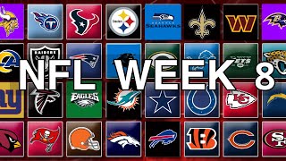 NFL Football Week 8 Picks amp Predictions 2024 [upl. by Aroel]