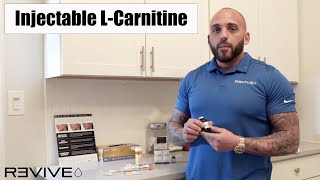 Injectable Vitamin Series  L Carnitine  Fat Burner [upl. by Dlorrej]