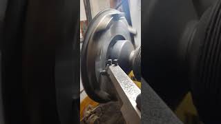 Resurface flywheel on an Ammco 4000 [upl. by Ytsur]