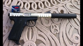 Ruger 2245 Lite w Yankee Hill Machine SS Mite 22 [upl. by Ohploda]