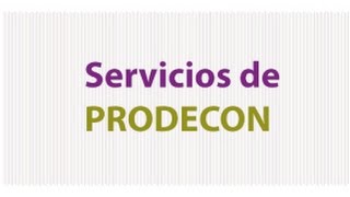 ¿Qué servicios ofrece PRODECON [upl. by Turro]