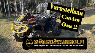 CanAm Outlander XTP 1000 Varustelu Osa 2 [upl. by Nuhsal]