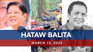 UNTV HATAW BALITA  March 13 2023 [upl. by Parrisch]