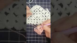 Tuto crochet châle au points puff [upl. by Perle]