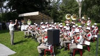 Extrait du concert de la musique de la Légion Etrangère à VOYENNES et NESLE le 30 juin 2013 [upl. by Notsle]