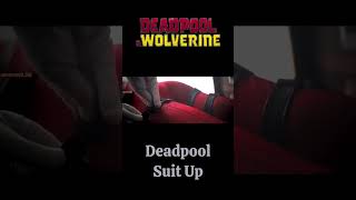 Deadpool Suit Up Scene deadpool3 [upl. by Evander577]