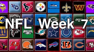 NFL Football Week 7 Predictions 2023 [upl. by Seema741]