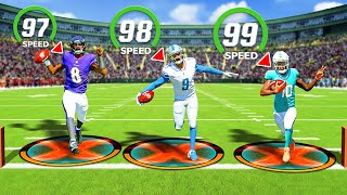 Scoring a 99 Yard Touchdown with EVERY Teams FASTEST Player [upl. by Bowler314]