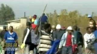 Xenophobic violence erupts in South Africa [upl. by Arres]