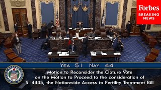 BREAKING NEWS Senate Fails To Pass IVF Protection Bill For The Second Time [upl. by Christabel929]