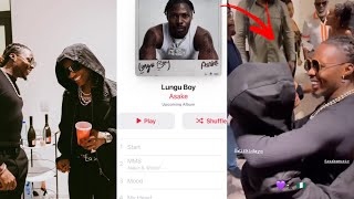 Asake Preview New Song with Wizkid MMS one of the Track in his New Album Lungu Boy [upl. by Neelrahc]