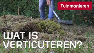 Wat is verticuteren  Gazon  Tuinmanieren [upl. by Durrett]