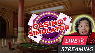 🔴LIVE USAHA YANG HALAL  CASINO SIMULATOR [upl. by Rosse]