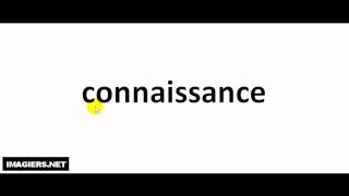 How to pronounce in French  connaissance [upl. by Nirre]