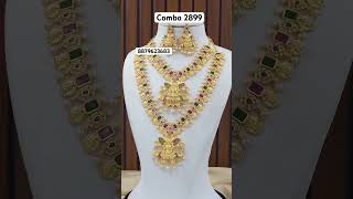 Micro gold plated jewellery 8879623684 [upl. by Hopfinger971]