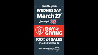 Jersey Mikes Day of Giving for Special Olympics Minnesota [upl. by Nowtna]