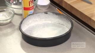 Learn to Cook How to Prepare Cake Pans [upl. by Ariad]