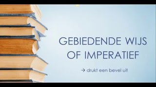 Spelling Gebiedende Wijs [upl. by Bledsoe]