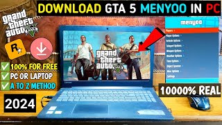 How to Install MENYOO TRAINER in GTA 5 LATEST VERSION 2024  GTA 5 Mods 2024 [upl. by Amber]