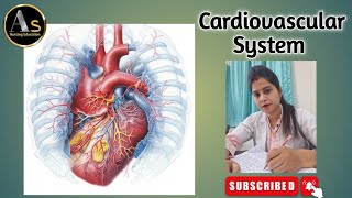 Cardiovascular system l Cardiovascular system anatomy amp physiology l Cardiovascular in BSc nursing [upl. by Aggy58]