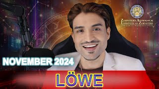 LÖWE MONATSHOROSKOP NOVEMBER 2024 ZEHNSTERN ASTROLOGIE [upl. by Anawad988]