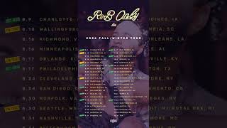 RampB ONLY LIVE tour updates More cities added [upl. by Zelten888]