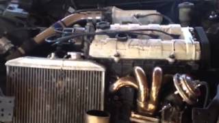 Turbo Dohc Zc first start up after complete rebuild [upl. by Sivat]