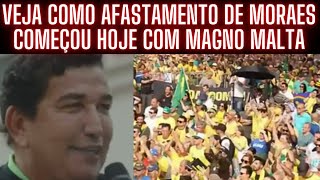 MAGNO MALTA COM DISCURSO DESAFIA O SISTEMA 7 SETEMBRO DEVASTADOR PARA MINISTRO DO STF [upl. by Yhtomiht]