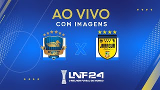 JOGO COMPLETO  LNF 2024  PATO x JARAGUÁ  4ª RODADA [upl. by Ylirama586]