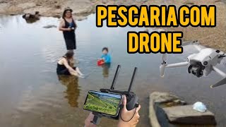 PESCARIA E ACAMPAMENTO 🏕️⛺ MUITO TOP EM UM RIO COM MUITOS PEIXES MEU FILHO PEGOU UM DOURADO drone [upl. by Ennaerb]