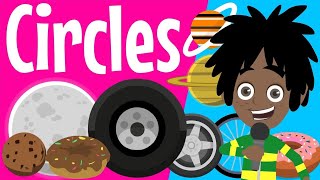 The Circle Song Circle  CLKidsTv Learn Circle Shape [upl. by Enirod289]