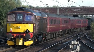 Fantastic Few Hours At Warrington Bank Quay CROMPTON on The Dalesman and Failed Blue Peter 17924 [upl. by Ruff717]