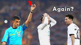 Sergio Ramos Red Card Messi Reaction 🔥 [upl. by Liagaba973]