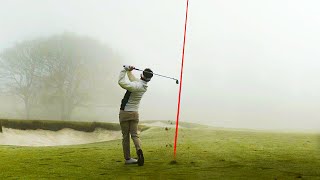 9 Holes of Relaxing Golf In The Fog [upl. by Firahs]