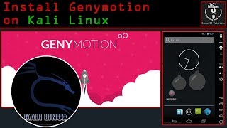 Install Genymotion on Kali Linux no error 2017 HD ✔ [upl. by Luy]