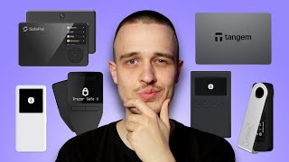 Das beste Hardware Wallet unter 100€  Ledger OneKey SafePal Tangem amp Trezor im Vergleich [upl. by Lenee682]