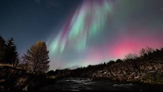 Aurora boreal en Islandia [upl. by Haggai]