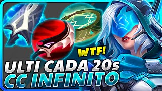 🥶¡LA BUILD MAS VOMITIVA de ASHE hace CC INFINITO y DA UN ASCO TERRIBLE ASHE LETALIDAD MID [upl. by Ochs]