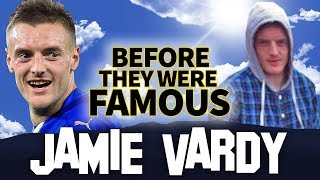 JAMIE VARDY  Before They Were Famous  FIFA WORLD CUP 2018 [upl. by Elbring]