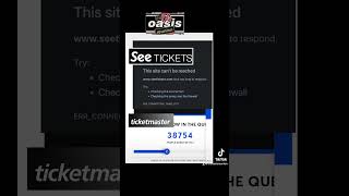 Buying Oasis tickets nightmares Are you in oasisinetofficial [upl. by Balcer]