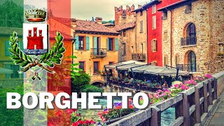 4K Walking Tour 🏰 Borghetto sul Mincio 🏰 Verona Italia Travel Vlog [upl. by Baron]