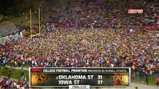 2011  Iowa State vs Oklahoma State  Cyclones upset 2 Cowboys in 20Ts  1 Hour Version [upl. by Mya349]