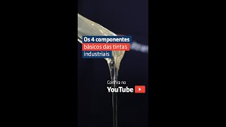 Os 4 componentes básicos das tintas industriais [upl. by Soisanahta]